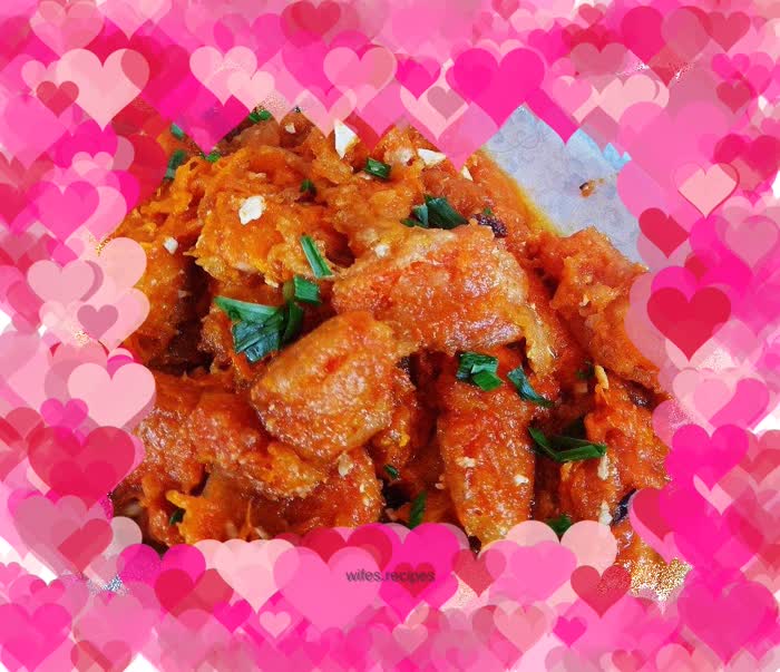 Baked Pumpkin with Salted Egg