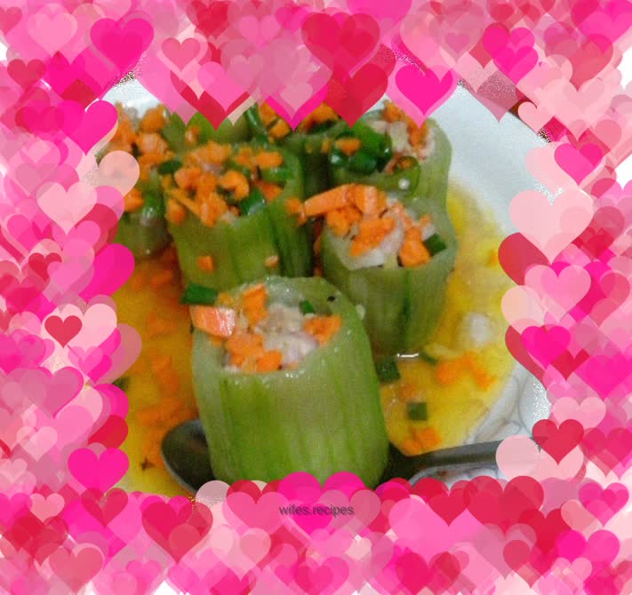 Sweet steamed loofah