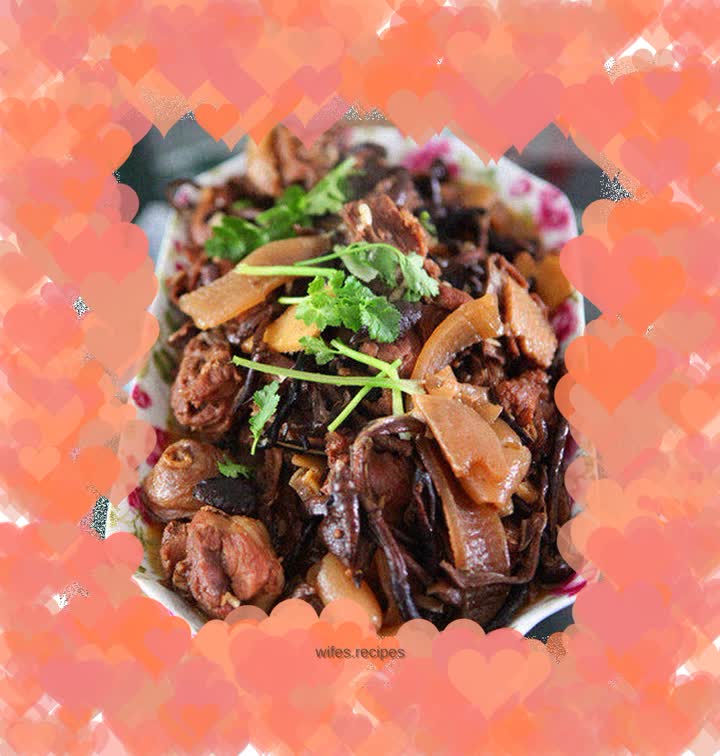 【Northeastern local cuisine】Chicken stewed with mushrooms