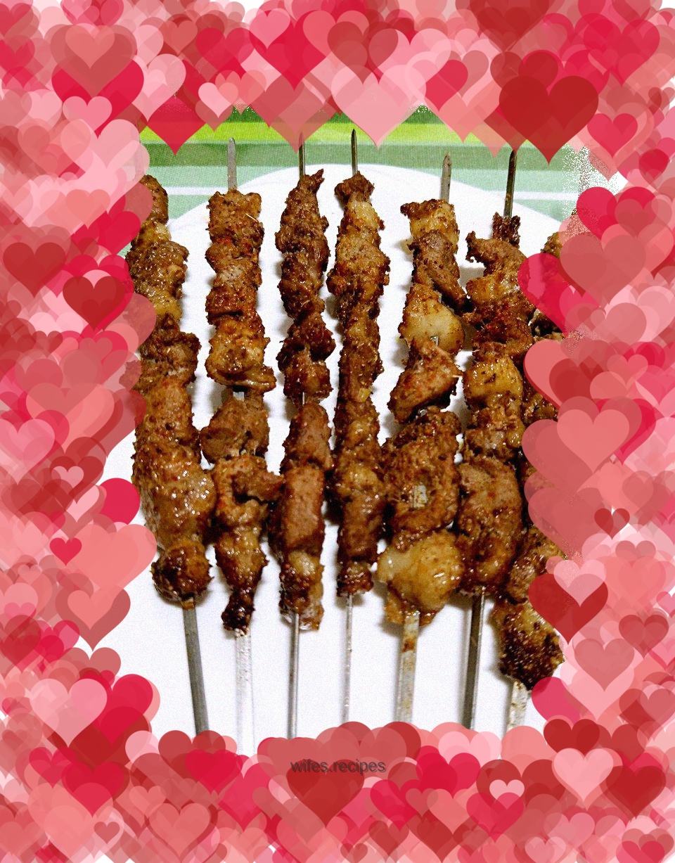 Mutton skewers
