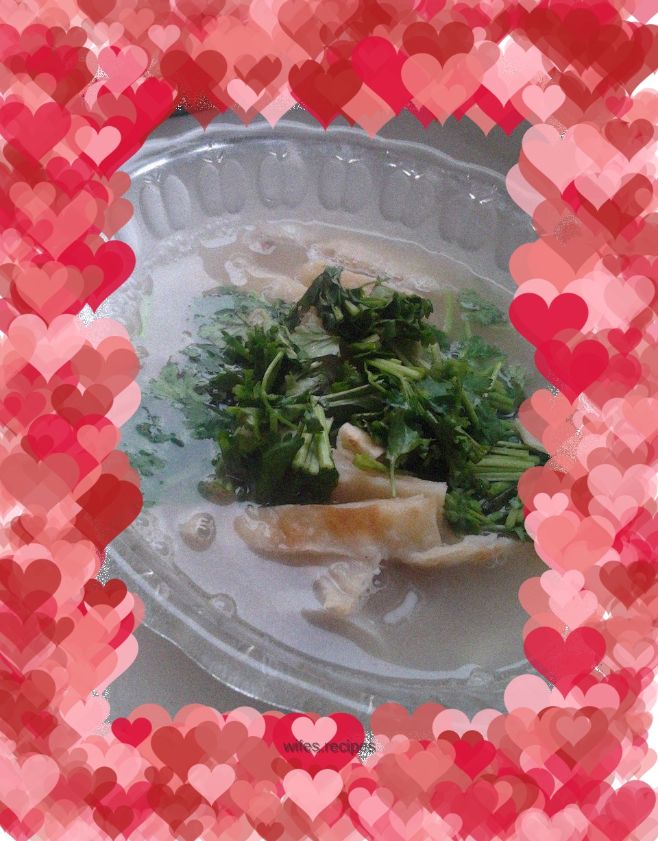 Sheep soup cake shreds