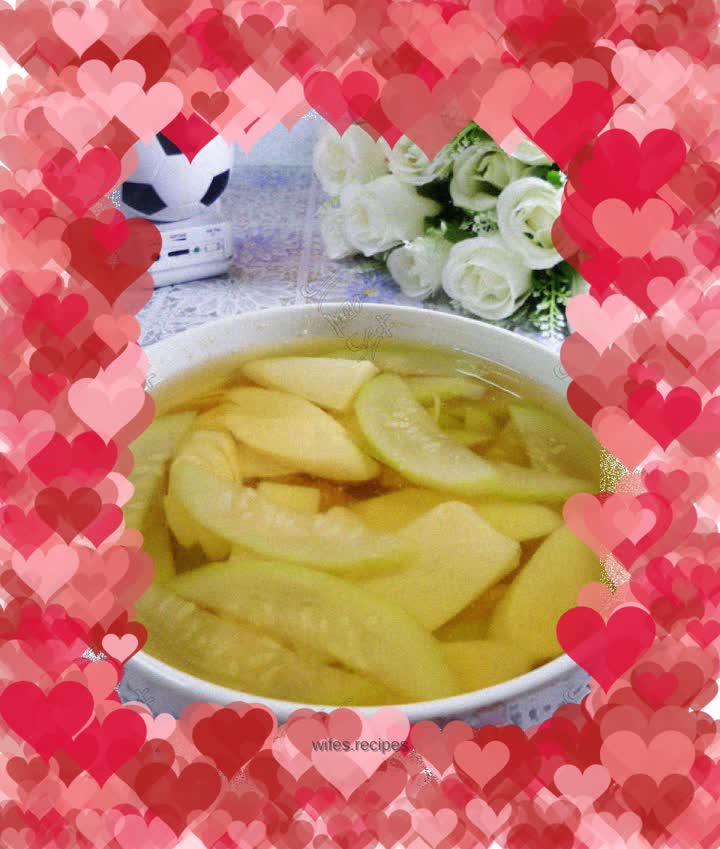 Whip Bamboo Shoots and Night Blossom Soup