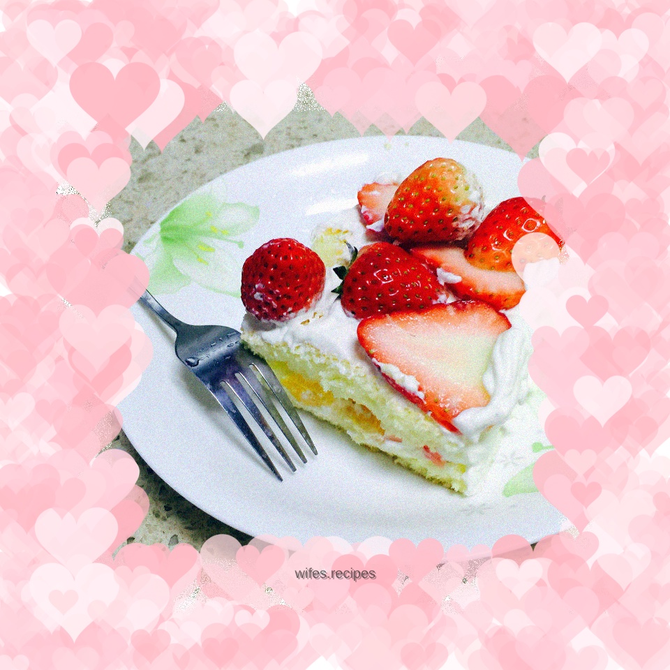 Strawberry Chiffon Cake