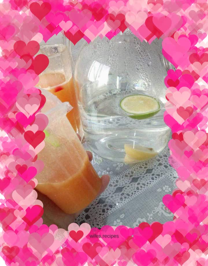 Grapefruit and Mango Juice