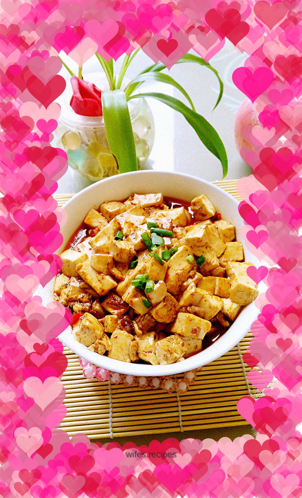 Stir-fried diced pork with tofu