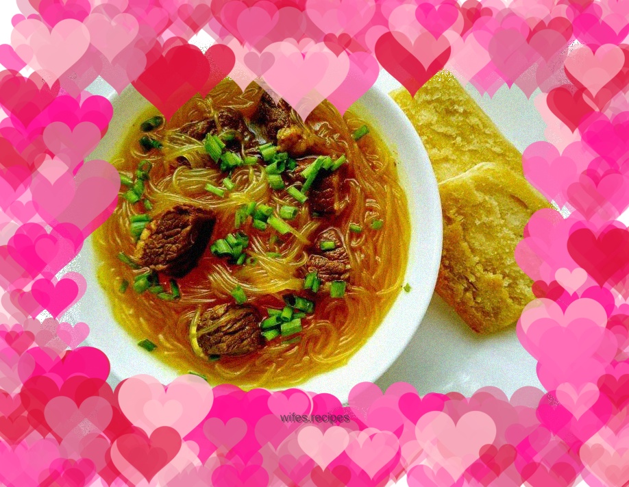 Curry Beef Vermicelli Soup
