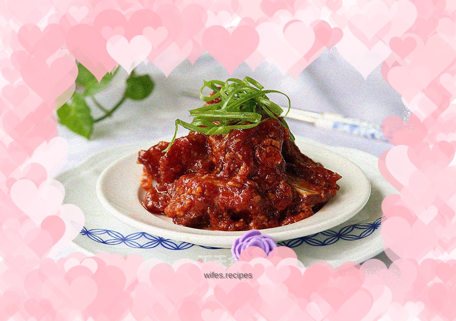 Braised short ribs with fermented wine