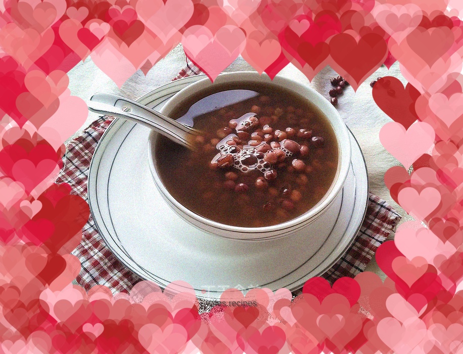 Barley and red bean soup