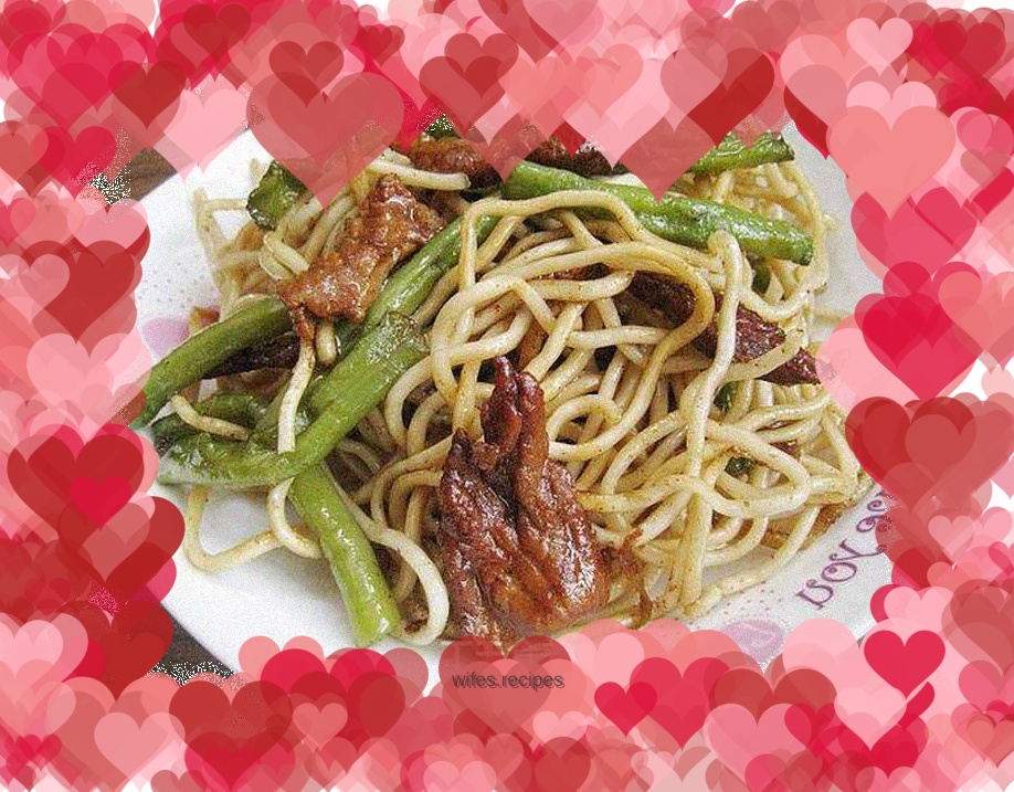 Braised Bean Noodles