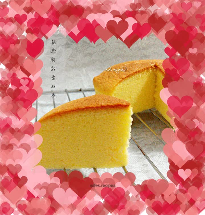 As delicate as light cheese - Condensed milk cotton cake