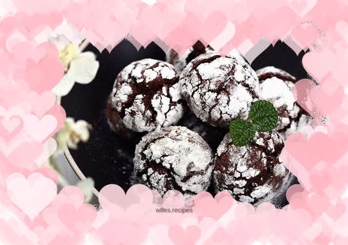 Chocolate Snowball Depp Baking Lab