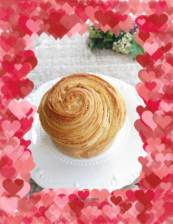 ~ Thousand-layer hand-shredded coconut bread