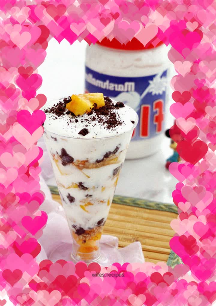 Vanilla farov yellow peach yogurt cups