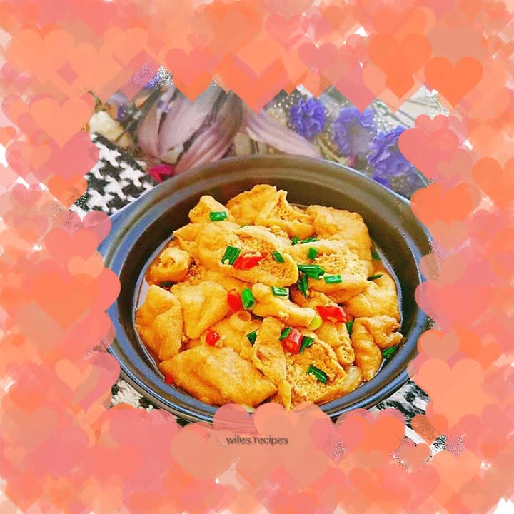 Braised tofu in sauce