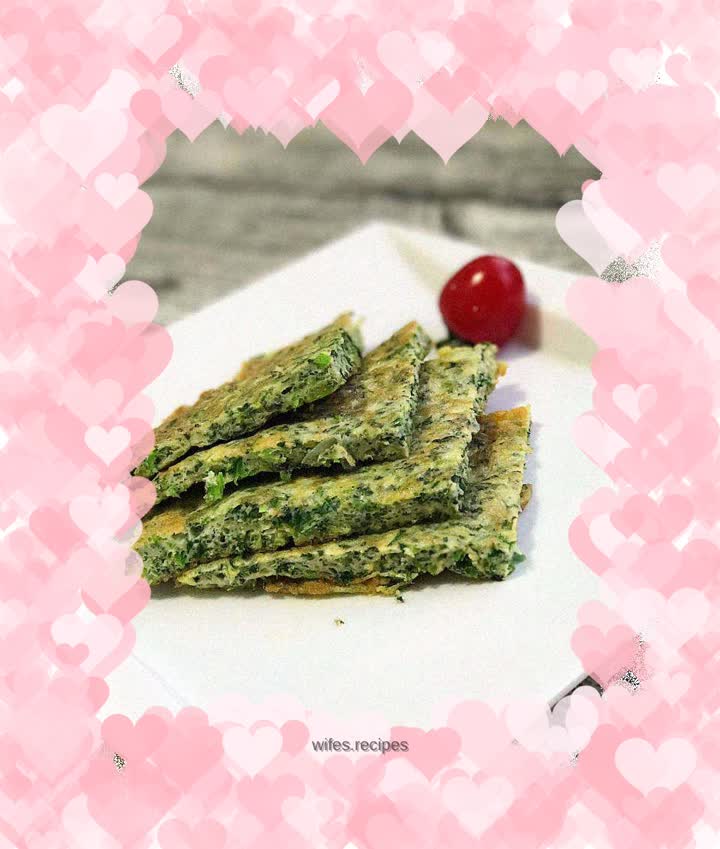 Baked eggs with shepherd's purse (with methods for preserving shepherd's purse)