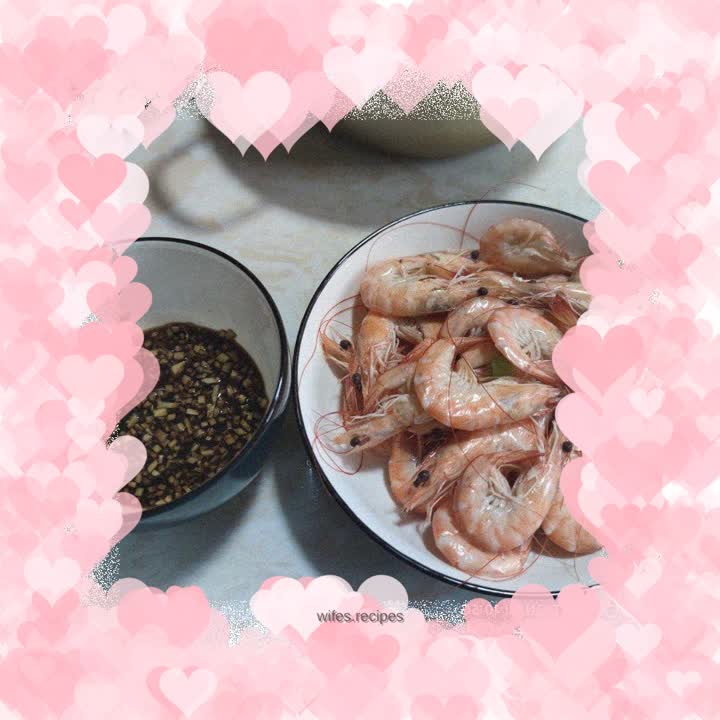 Boiled shrimp