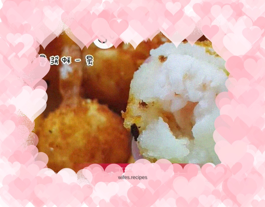 Anchovy shrimp balls, crispy on the outside and tender on the inside (Guoyu version)