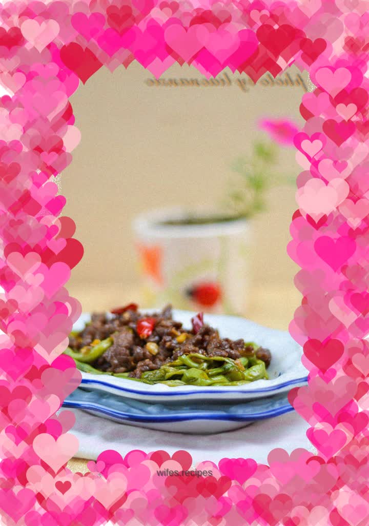 Stir-fried green beans