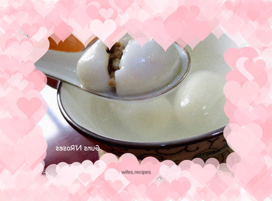 Salty glutinous rice balls