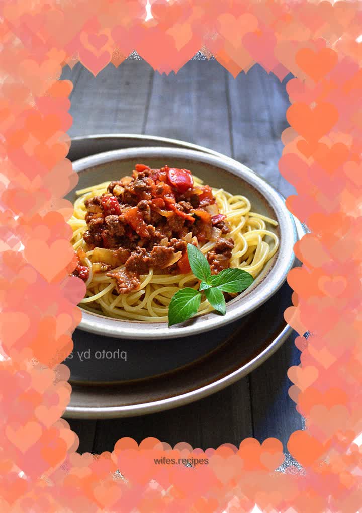 【Spaghetti Bolognese】