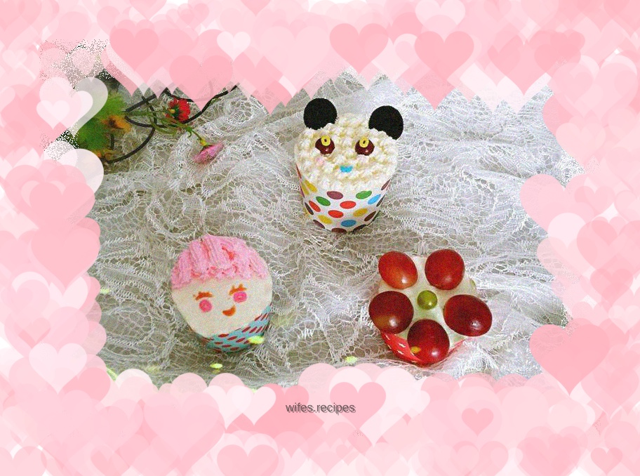 DIY sponge decorated cake cup (entry level)