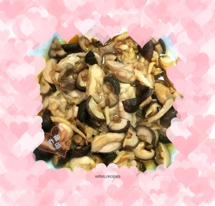 Steamed Chicken with Mushrooms