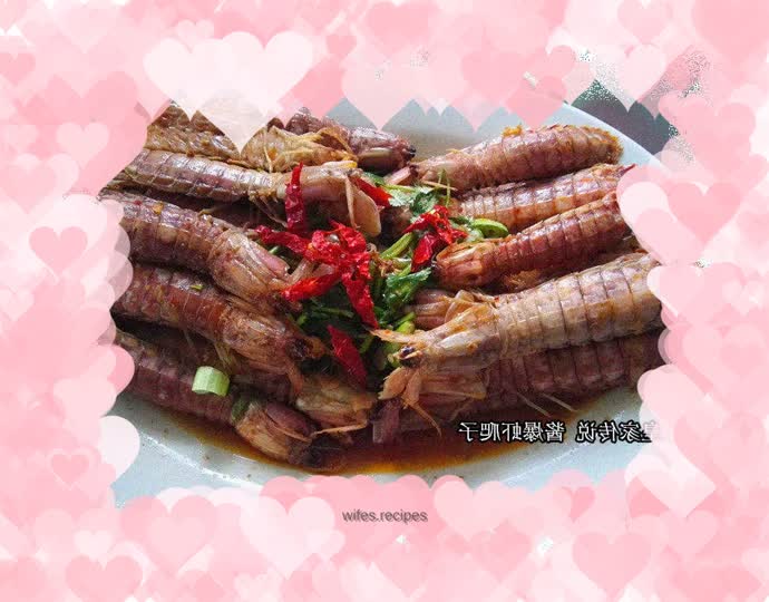 Fried Shrimp with Sauce