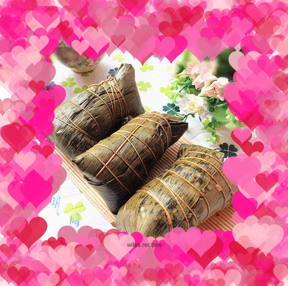 Egg yolk rice dumplings