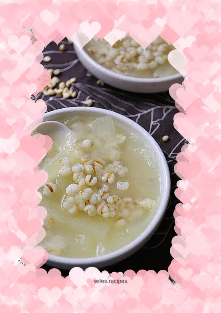 Winter Melon and Coix Seed Soup