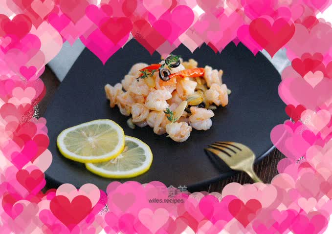 Hungarian Stir-fried Shrimp