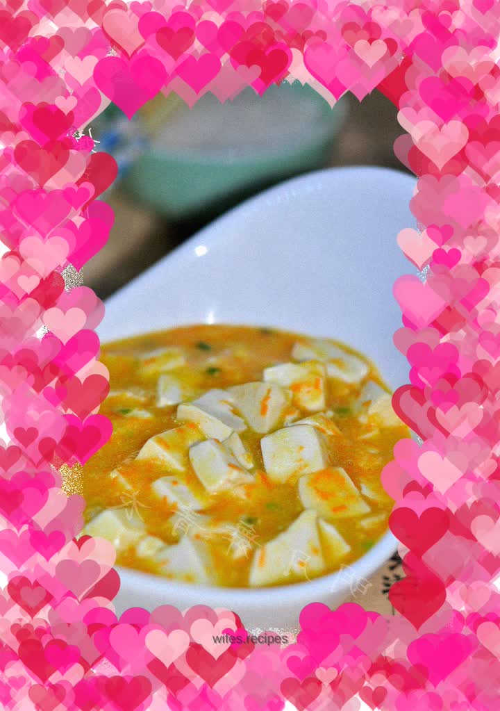 Happy Mid-Autumn Festival---Festival meal--simple and easy to make golden soft tofu
