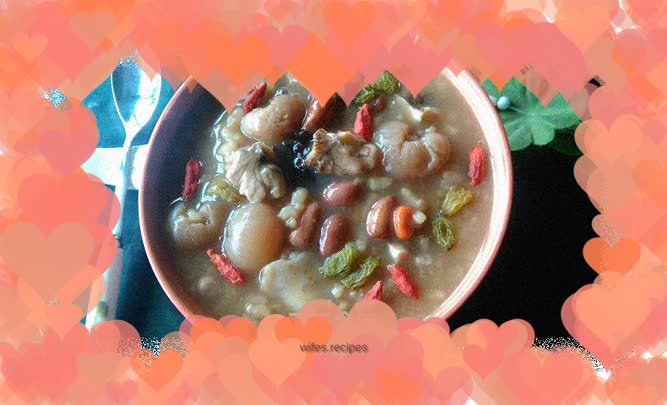 Healthy eight-treasure porridge