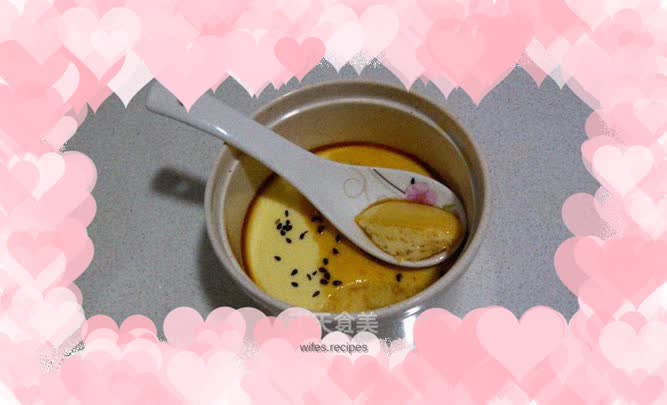 Delicious "egg custard"