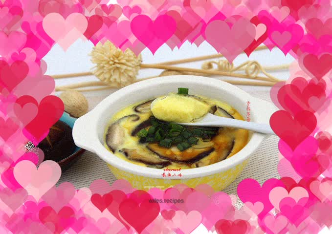 Mushroom Steamed Egg