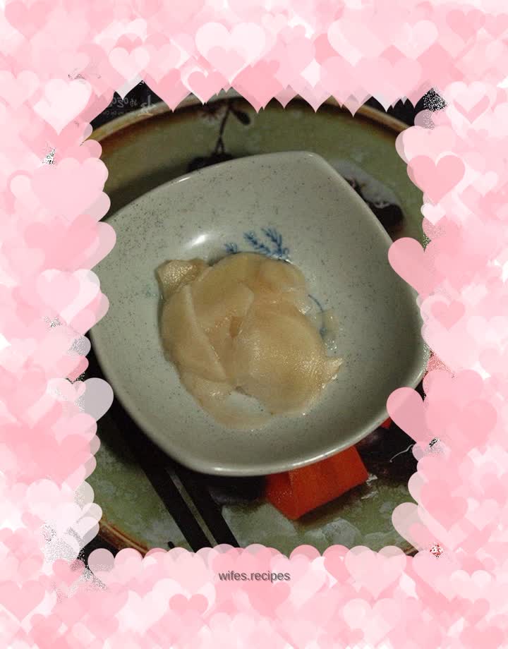 Sweet and Sour Seed Ginger: An appetizer that warms and replenishes yang energy