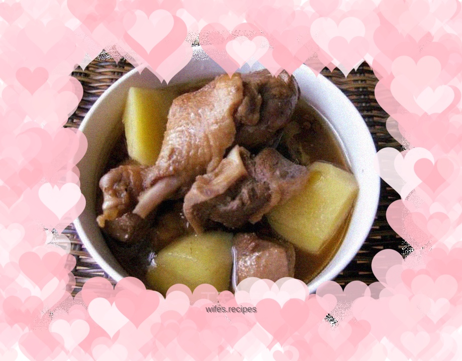 Peking Duck Stewed with Potatoes