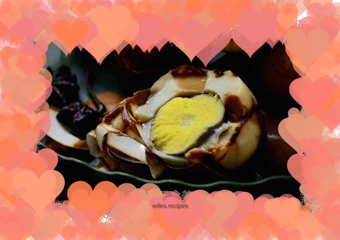 【Five-spice tea eggs】