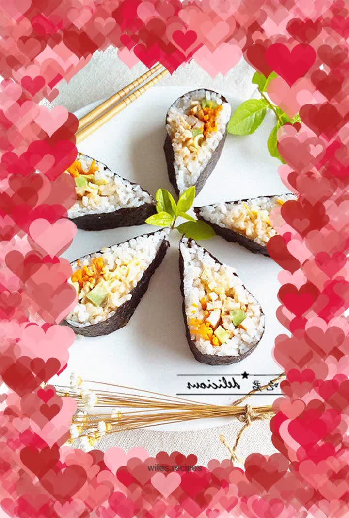 Thousand Island Chicken Sushi