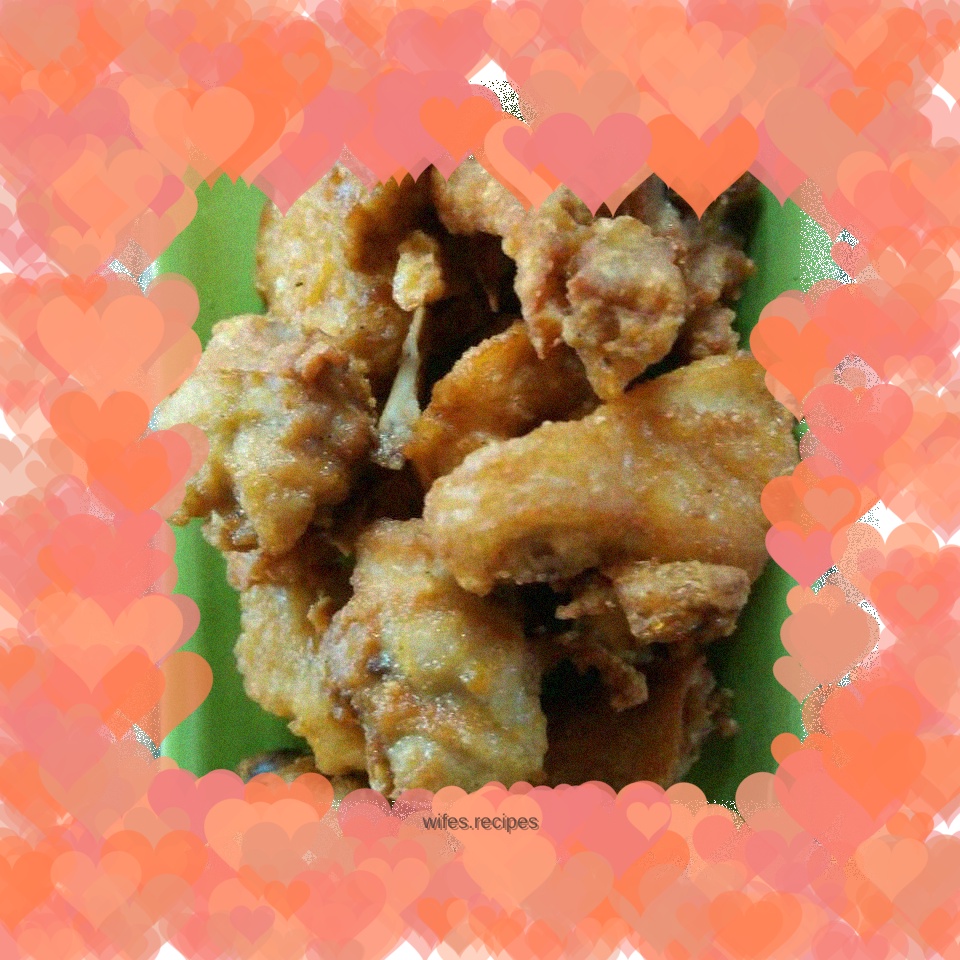 Crispy fried chicken