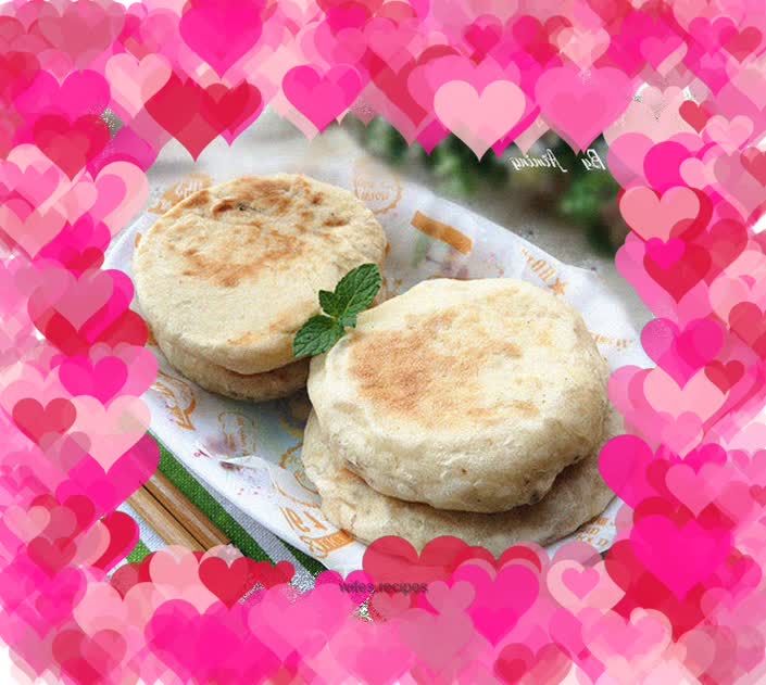 Salt and pepper dough cake