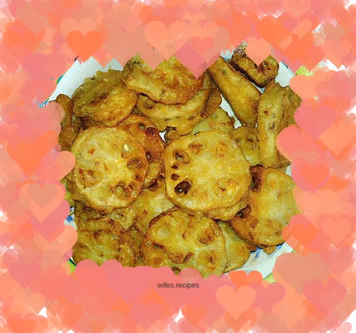 Delicious lotus root box and lotus root clips