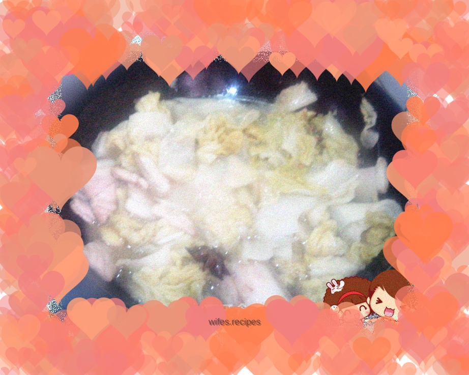 Sauerkraut and pork belly