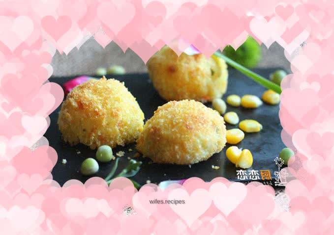 Garden Potato Cheese Balls