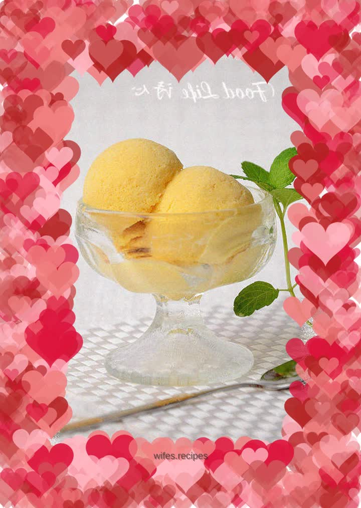 【Mango ice cream】