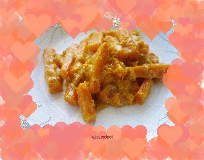 Salted Egg Pumpkin