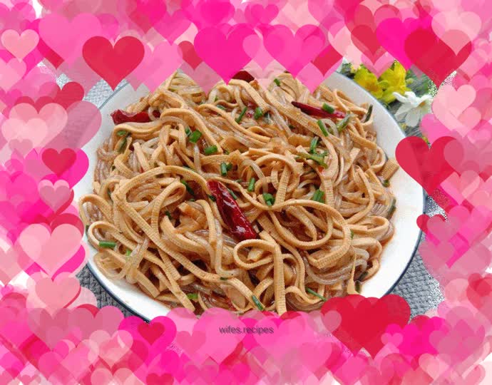 Thousands of roasted vermicelli