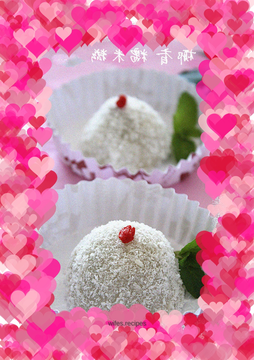 Coconut glutinous rice cake