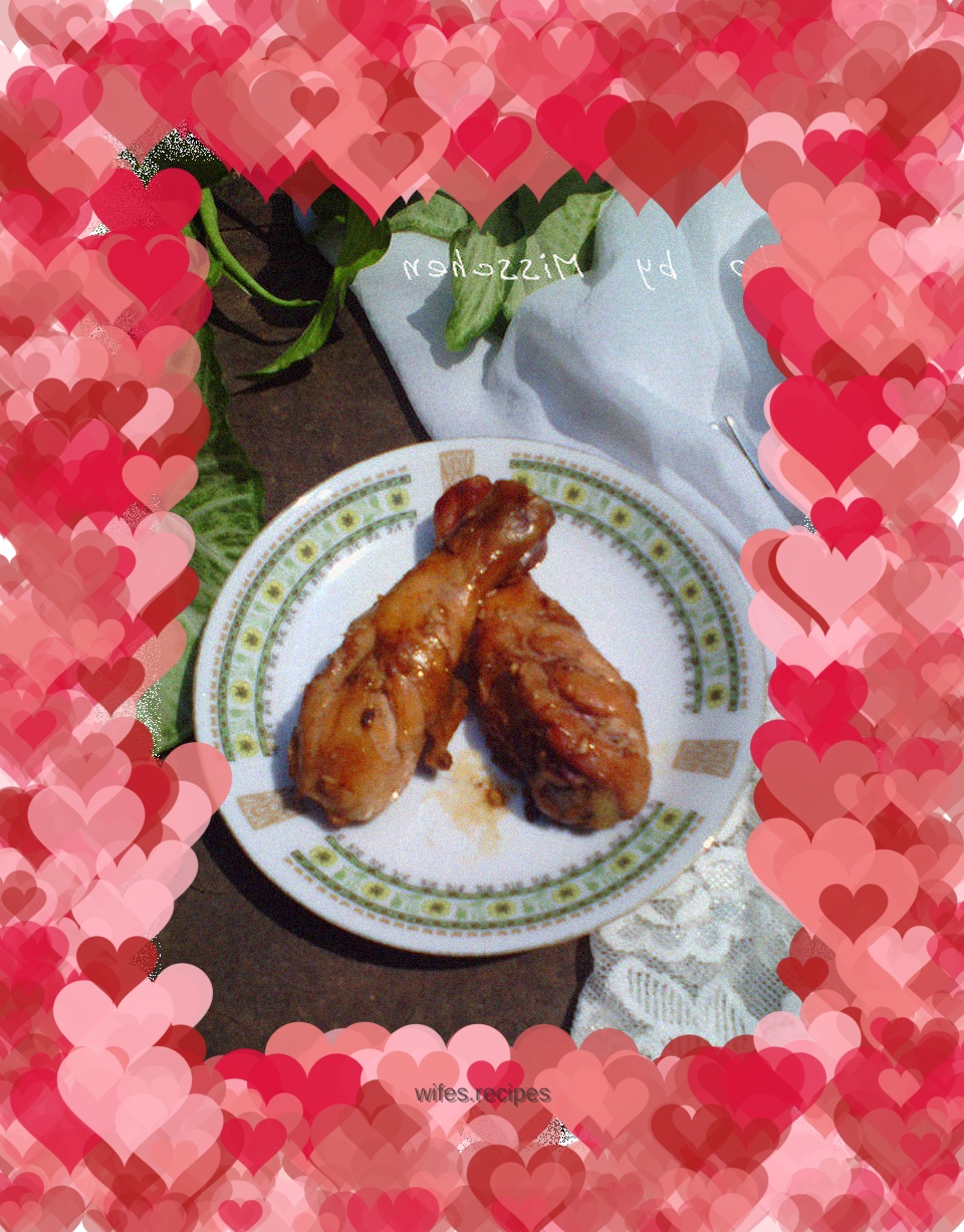 Grilled chicken legs