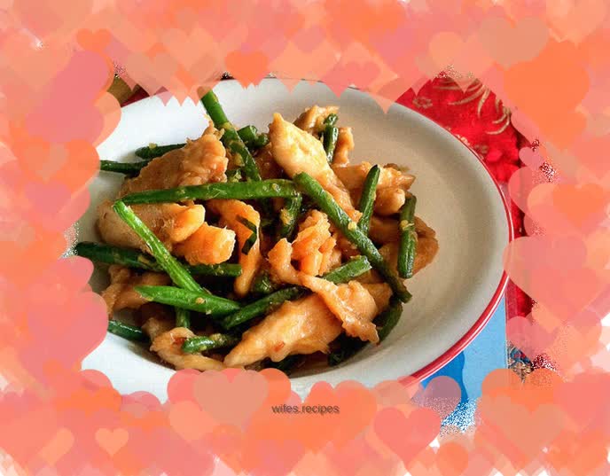 Ginger minced chicken fillet