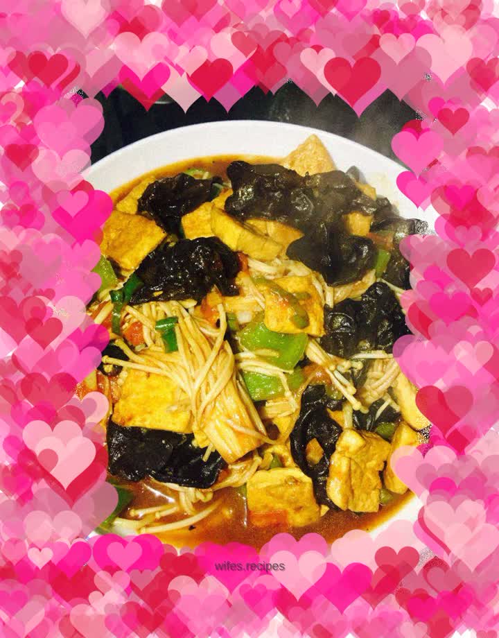 Fish flavored tofu